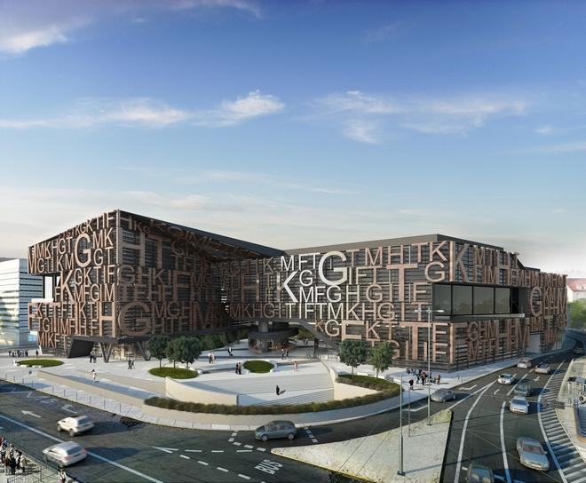 Szkło i aluminium zamiast płachty reklam. Wrocławscy architekci mają pomysł na nowe Cuprum [WIZUALIZACJE]