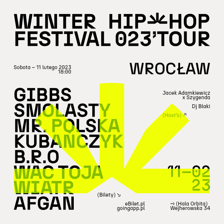 Winter Hip Hop Festival Tour 2023