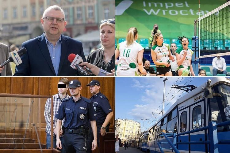 Środa we Wrocławiu. Krótsza kara bombiarza i kolejne wykolejenie tramwaju [PODSUMOWANIE DNIA]