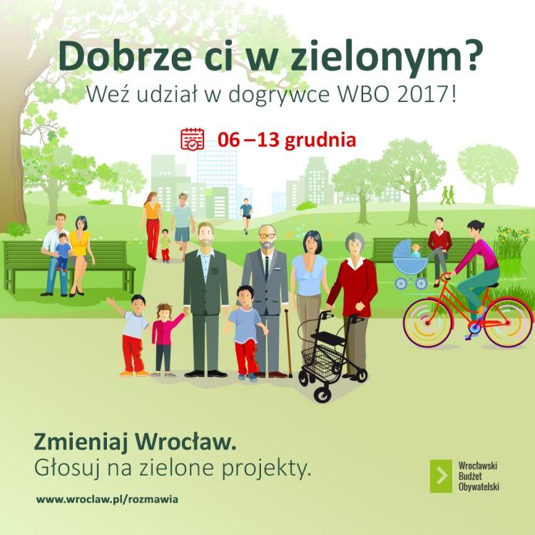 Trwa głosowanie na zielone projekty WBO. Do podziału 2,5 mln zł