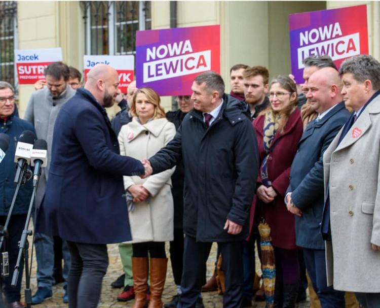 Czy Lewica wycofa poparcie dla Jacka Sutryka?