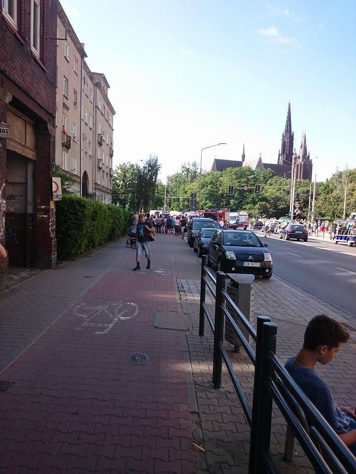 Auto wjechało na 