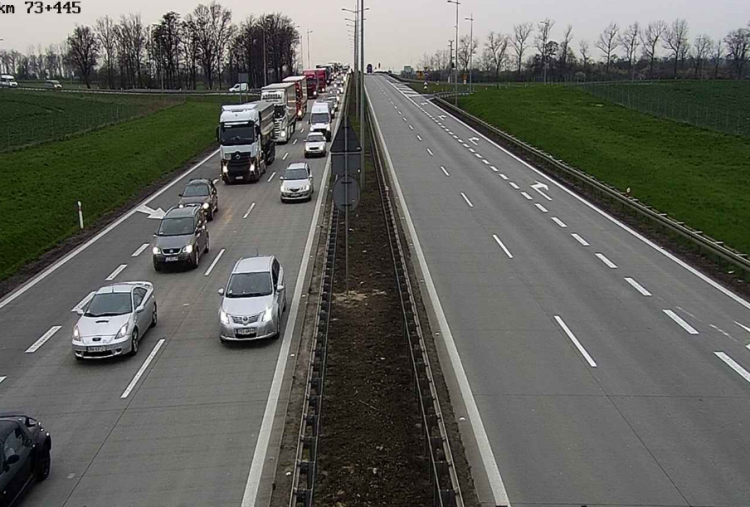 Wrocław: Korki na autostradzie A4. Ruszyły wyjazdy na święta