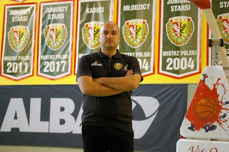 Pierwszoligowy Śląsk zmienia szkoleniowca. Nowy trener w koszykarskim TBS II Śląsku Wrocław