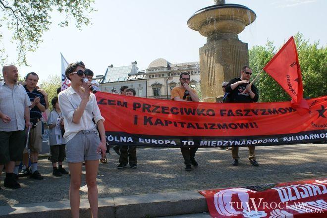 Demonstracja z okazji 1 maja. Będą utrudnienia w poruszaniu się po centrum 
