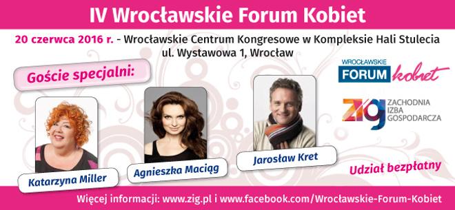 Kobiety sukcesu po raz czwarty spotkają się we Wrocławiu