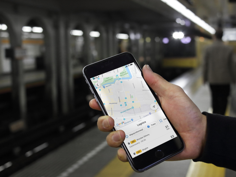 Koleje Dolnośląskie dostępne w Google Transit