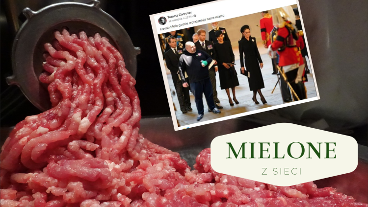 MIELONE Z SIECI Prezes MPK był na pogrzebie królowej?