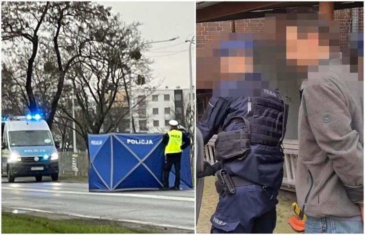 Śmiertelny wypadek w Siechnicach. Policja: Sprawców mogło być dwóch