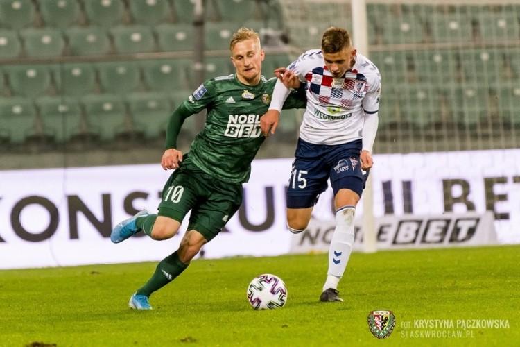 Podział punktów po walce do końca. Śląsk Wrocław remisuje w Zabrzu
