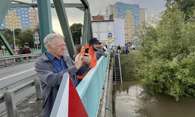 Ewakuacja w Oławie. 