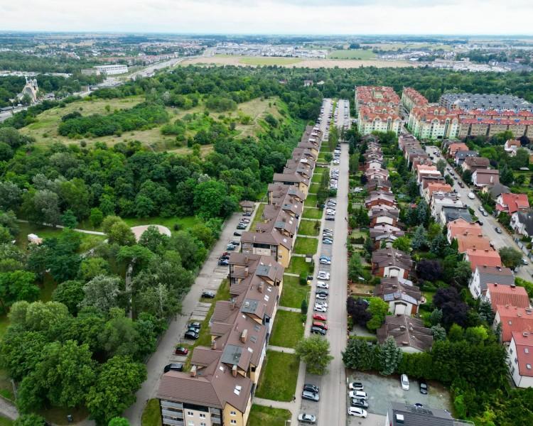 Wrocław z góry - Wrocławskie osiedla z lotu ptaka: Gaj