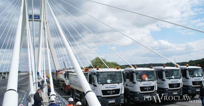 Most Rędziński na autostradowej obwodnicy Wrocławia ugiął się o 47 centymetrów