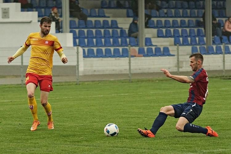 Ślęza - Warta 1:2. Niemiła niespodzianka piłkarzy 1KS-u [WIDEO]