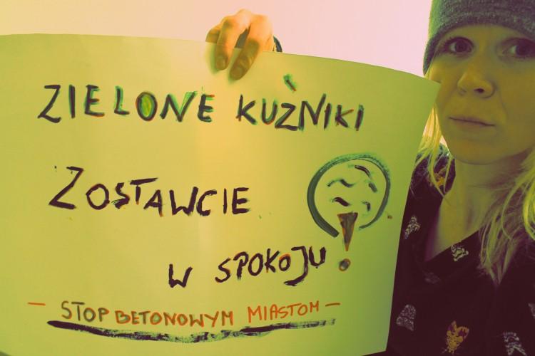 Mieszkańcy Kuźnik nie chcą 