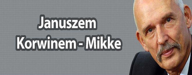 Janusz Korwin-Mikke na spotkaniu ze studentami