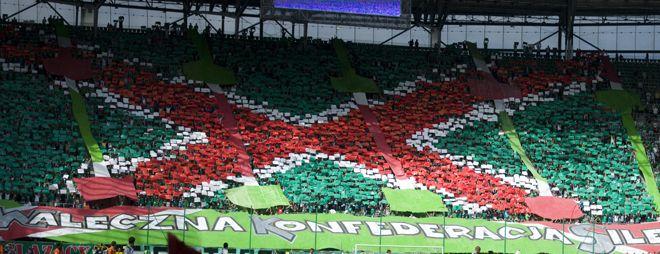 Kibole z Lubina zdemolowali toalety na Stadionie Miejskim