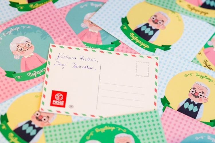 Babciu, Dziadku już lecę! - czyli wyślij kartkę z życzeniami z Pasażem Grunwaldzkim