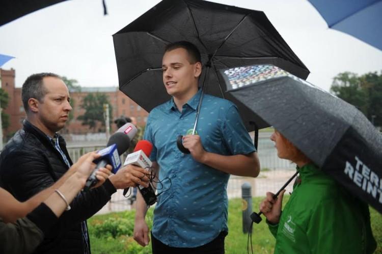 Razem i Zieloni chcą obronić Wrocław przed powodzią [ZDJĘCIA]