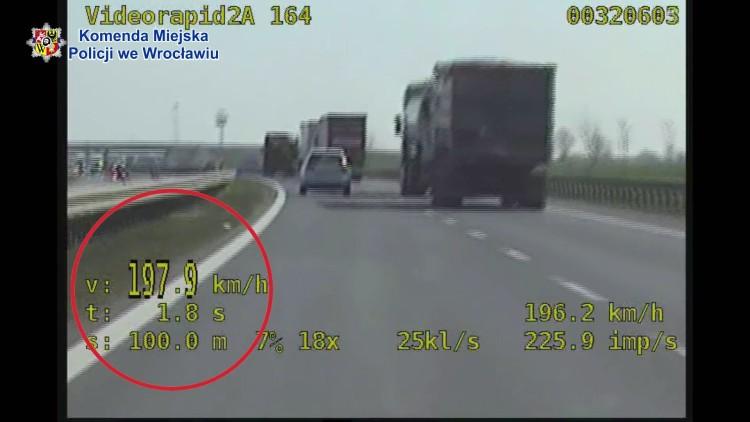 Epidemia to nie czas na wyścigi! Kierowca pędził prawie 200 km/h [WIDEO]