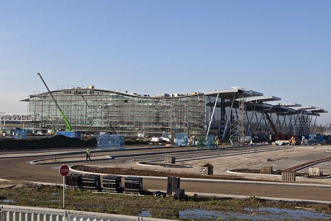 Lotnisko: terminal w stanie surowym zamkniętym