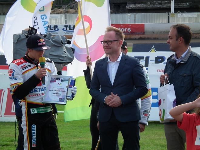 Żużlowiec Maciej Janowski ambasadorem The World Games 2017