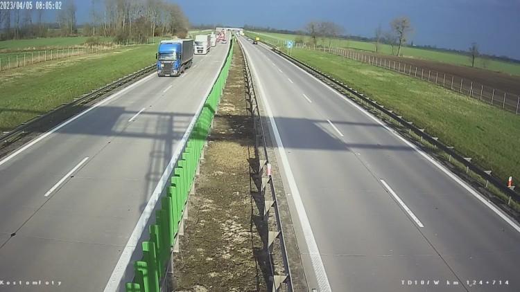 Drony na autostradzie. Akcja policji na A4
