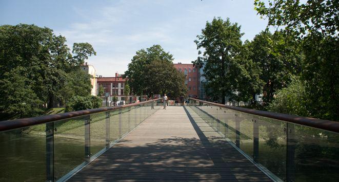 Otwarcie kładki nad Fosą Miejską