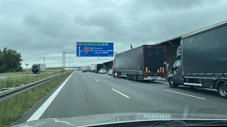 Prace drogowe na autostradzie A4. Aż osiem godzin utrudnień