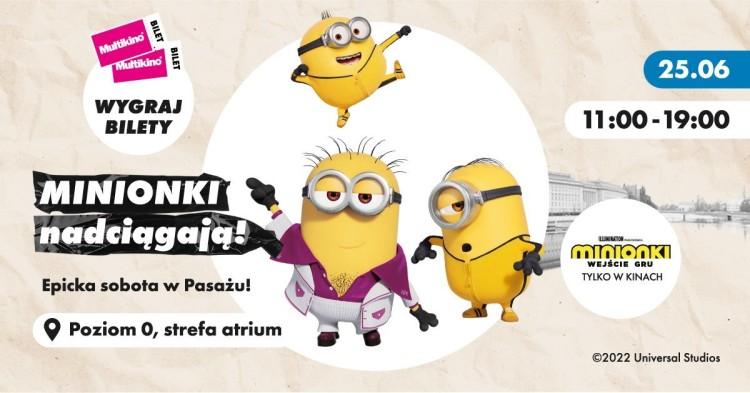 Wielka impreza z Minionkami w Pasażu Grunwaldzkim