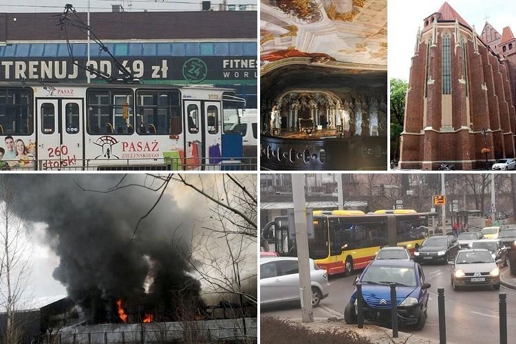 To nie był spokojny poniedziałek. Wielki pożar i paraliż komunikacyjny [PODSUMOWANIE DNIA]