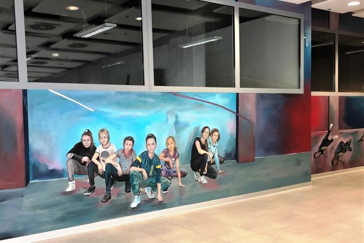 W Sky Tower powstanie pięć murali [ZDJĘCIA]
