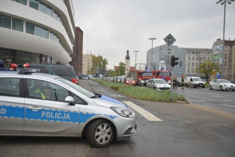 Wypadek na skrzyżowaniu Traugutta i Podwala