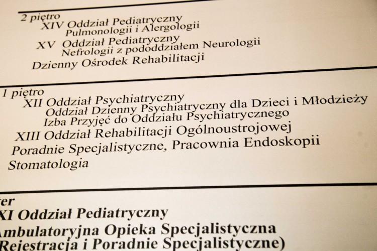 Problemy w szpitalu przy Koszarowej. Oddziałowi psychiatrycznemu grozi zamknięcie