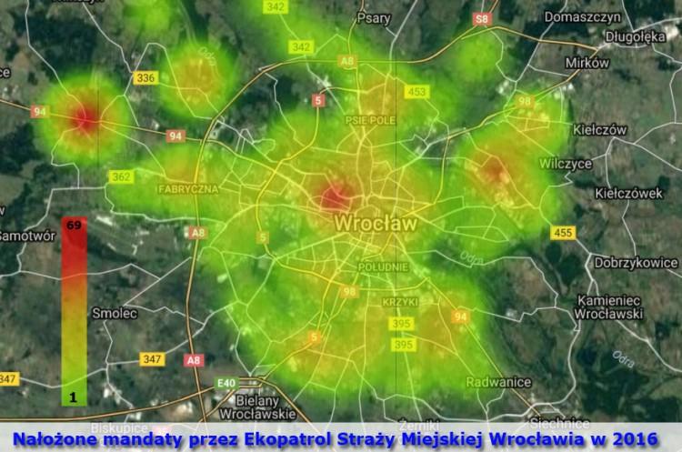 Wrocławianie wciąż palą śmieciami. Gdzie jest najwięcej wykroczeń i mandatów?