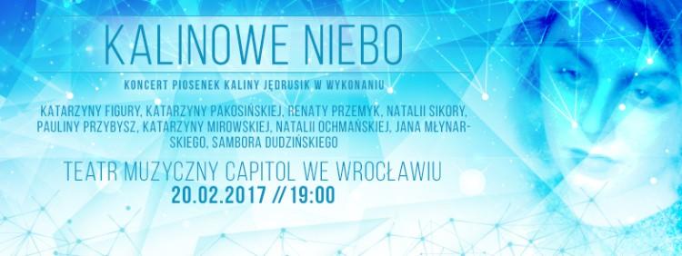 „Kalinowe Niebo” –  piosenki Kaliny Jędrusik w teatrze Capitol!