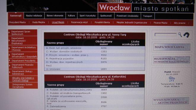 Przez internet możesz sprawdzić ile osób czeka w kolejce