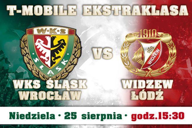 Już można kupować bilety na starcie Śląska z łódzkim Widzewem