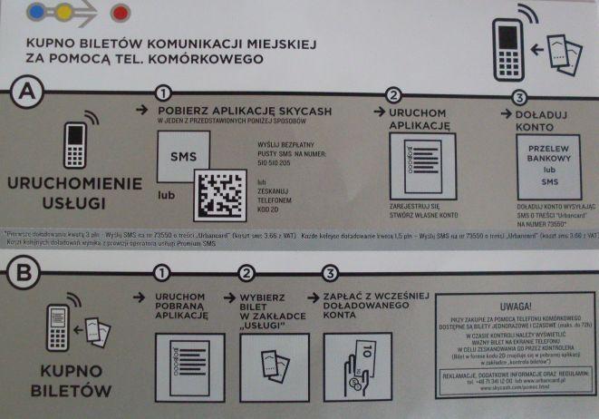 Bilet MPK w komórce