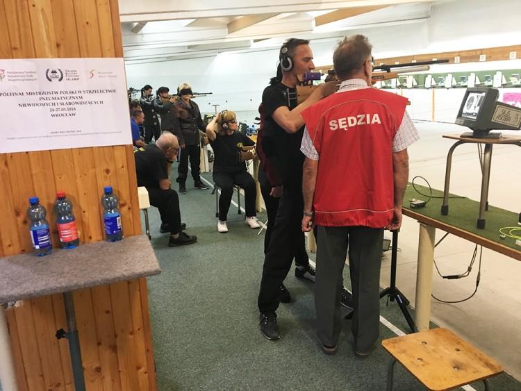 Mistrzostwa Polski Niewidomych i Słabowidzących w Strzelectwie Pneumatycznym we Wrocławiu