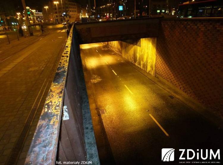 Miasto zamknie północny tunel pod placem Dominikańskim na czas prac remontowych