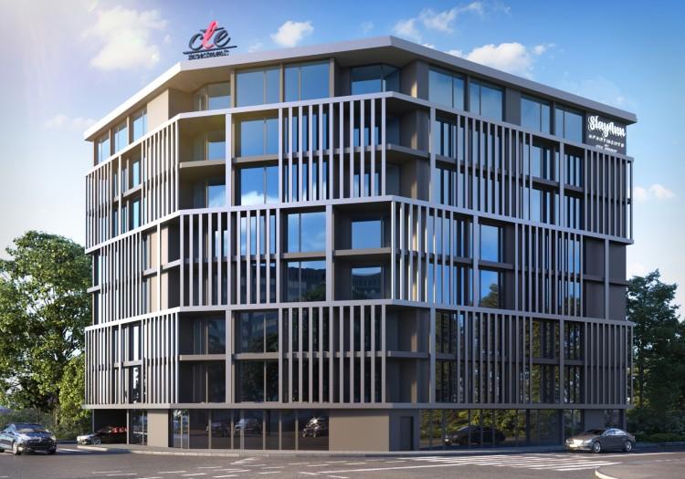 Nowy hotel w centrum. Można w nim kupić apartament pod wynajem [WIZUALIZACJE]