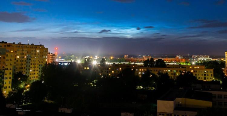 Chmury srebrzyste nad Wrocławiem. Wyglądają niesamowicie!