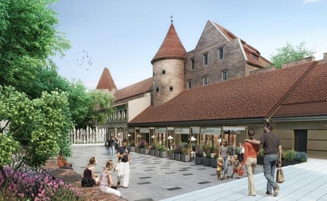 Cztery mieszkania i usługi na parterze. Komercjalizują kolejny budynek na terenie dawnego szpitala [WIZUALIZACJE]