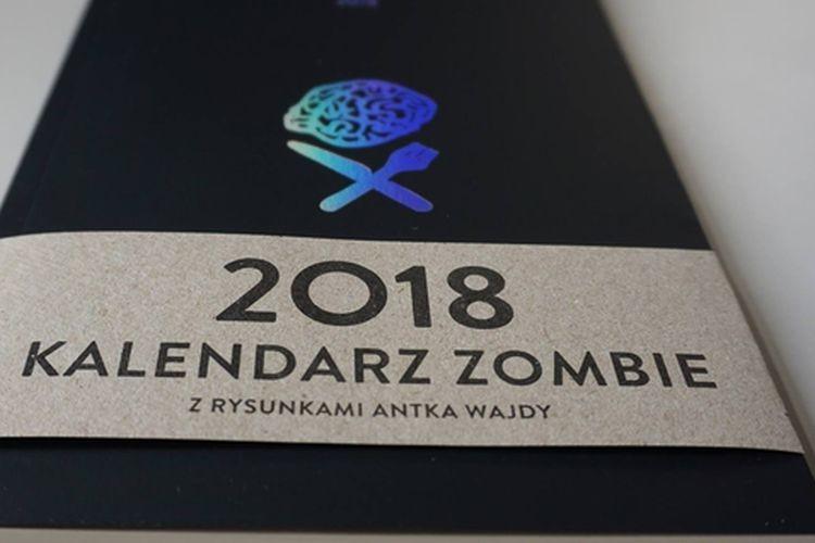 Kalendarz z zombie od wrocławskiego artysty