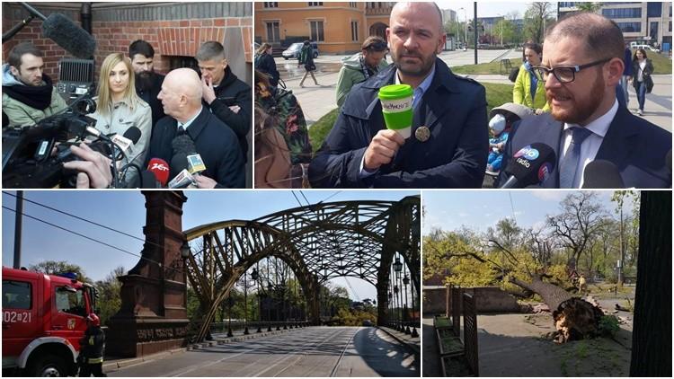 Drzewo zablokowało most, magistrat promuje „zero waste” i sprawa Komendy trafi do innego miasta [PODSUMOWANIE DNIA]