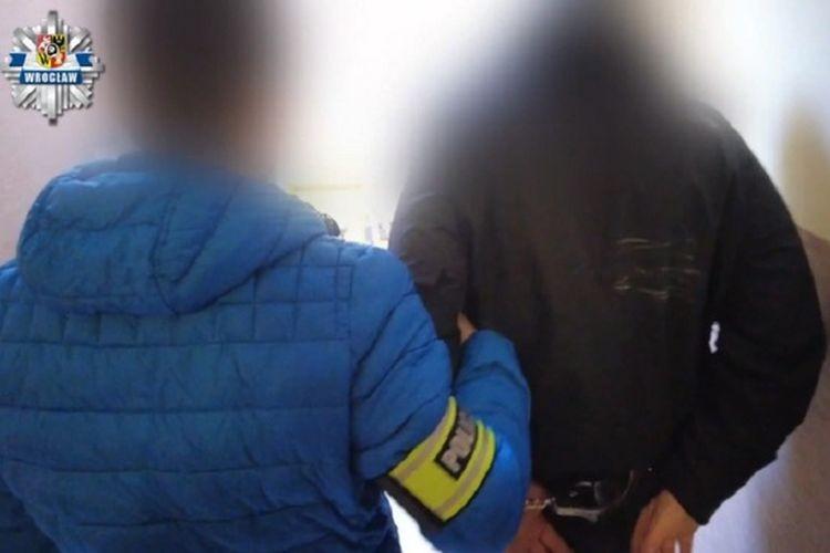 Wrocław: Areszt za napad na sklep i sterroryzowanie ekspedientki. Zobacz film z zatrzymania