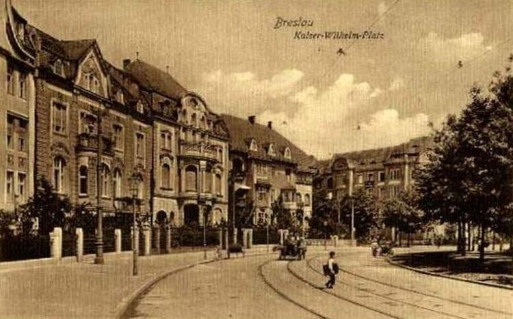 Wrocław dawniej i dziś: plac Powstańców Śląskich
