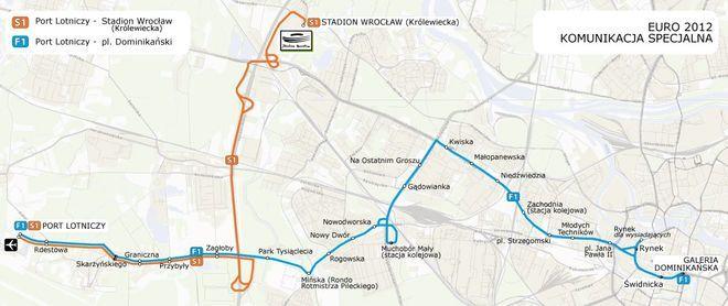 Miasto zwęzi główne arterie na Euro. Na stadion i lotnisko pojadą specjalne busy