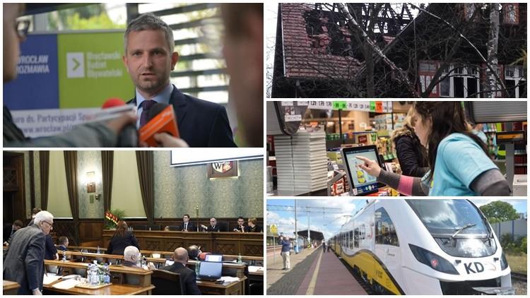 Pierwsze decyzje personalne Sutryka, sesja rady miejskiej i pożar zabytkowej willi [PODSUMOWANIE DNIA]